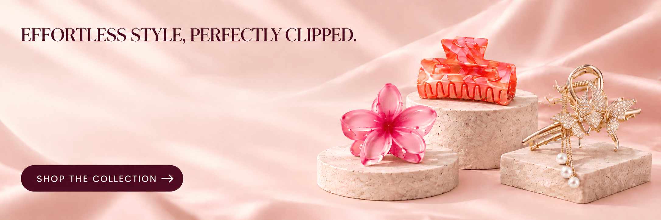 Clip your style — shop the hair clip collection